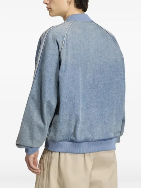adidas SST Adicolor denim track top