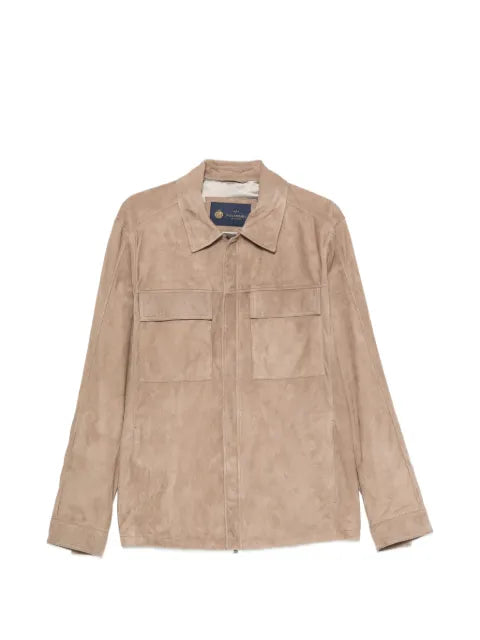 Paul & Shark suede panelled jacket