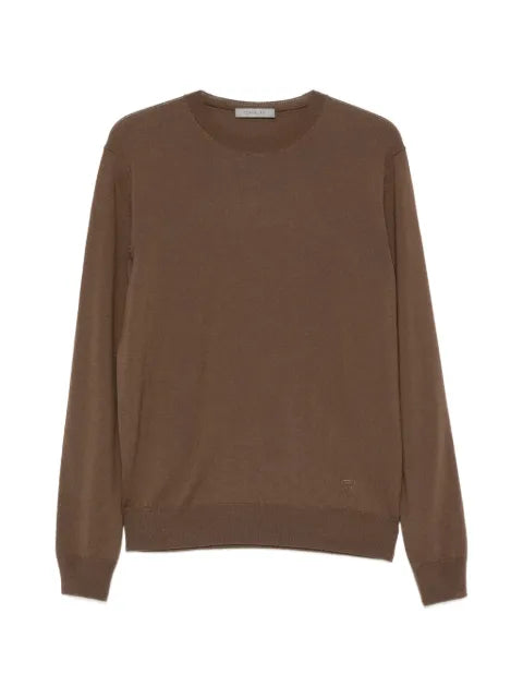 Corneliani crew-neck long-sleeve sweater