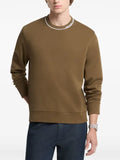 Michael Kors logo-trim crew-neck sweater