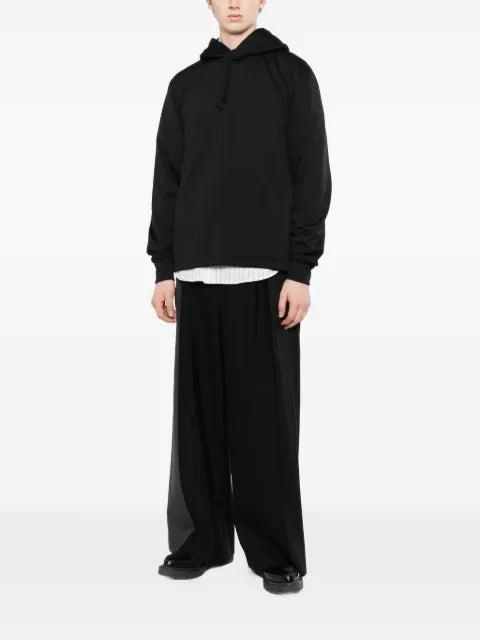 Comme des Garçons Homme Plus asymmetric-hem hoodie