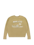 RHUDE logo-print sweater