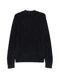 NN07 ribbed-knit polo sweater