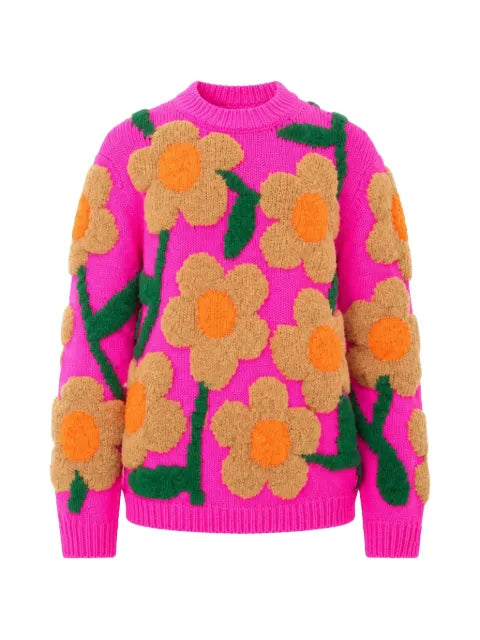 Walter Van Beirendonck Flower Power sweater