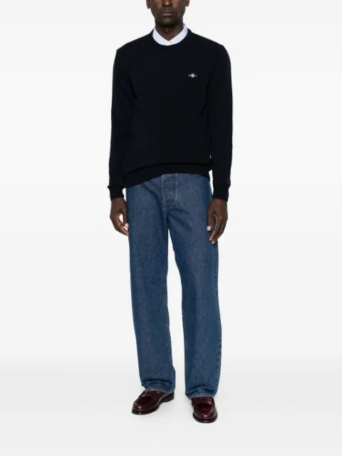 Gant lambswool crew-neck sweater
