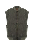 Rick Owens DRKSHDW Jumbo Flight oversized denim vest
