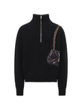 Doublet half-zip sweater