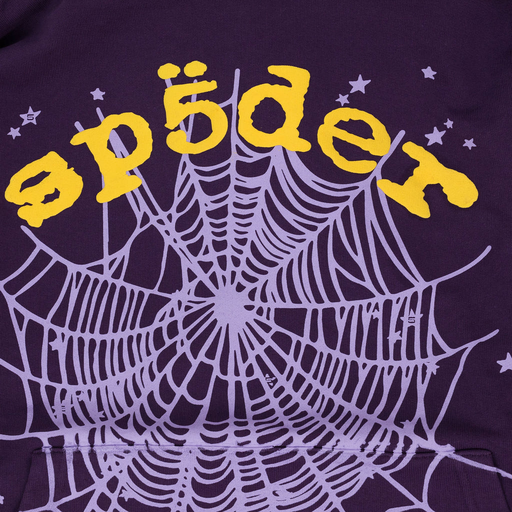 Purple Star OG Web V2 Hoodie