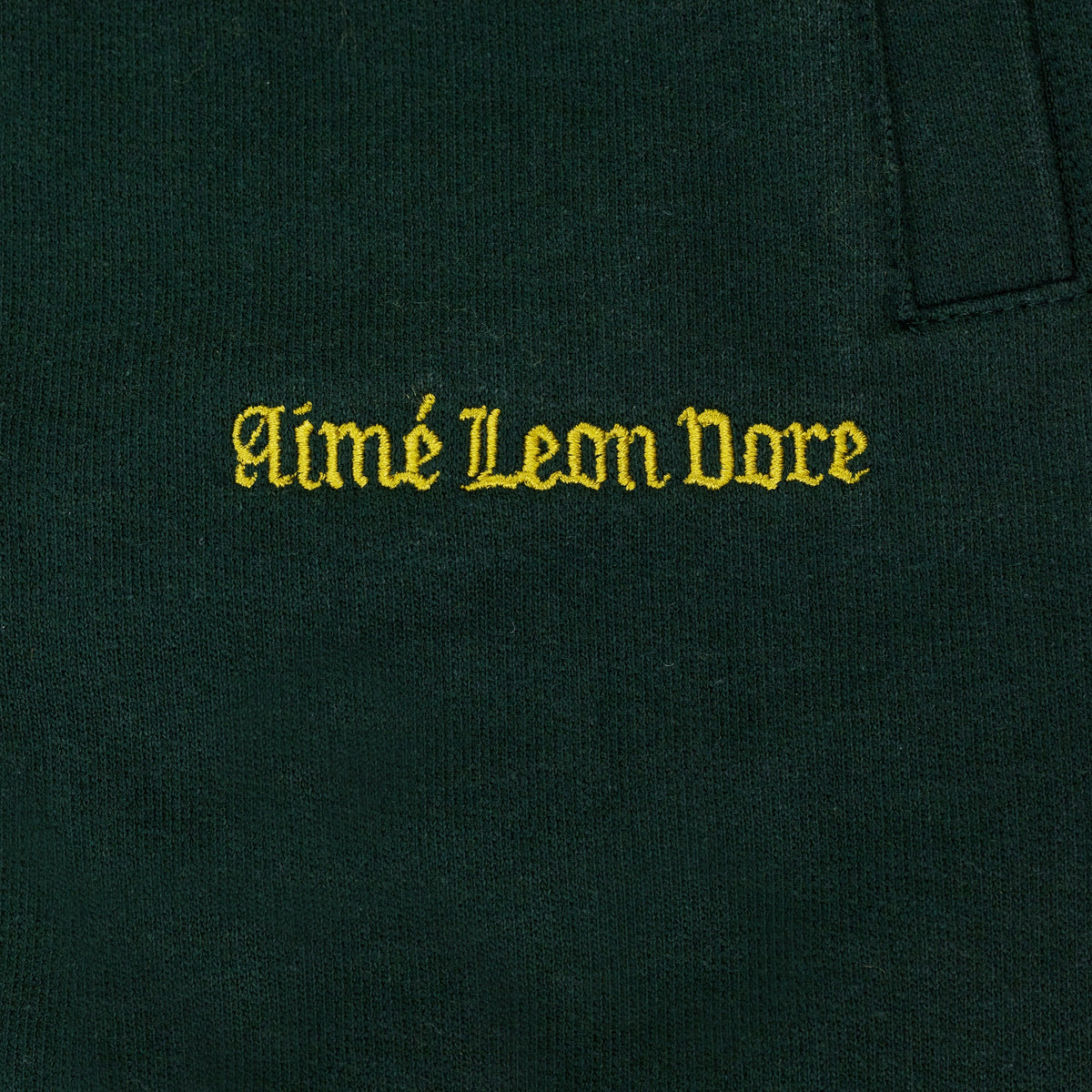 Green Uniform Sweatpants