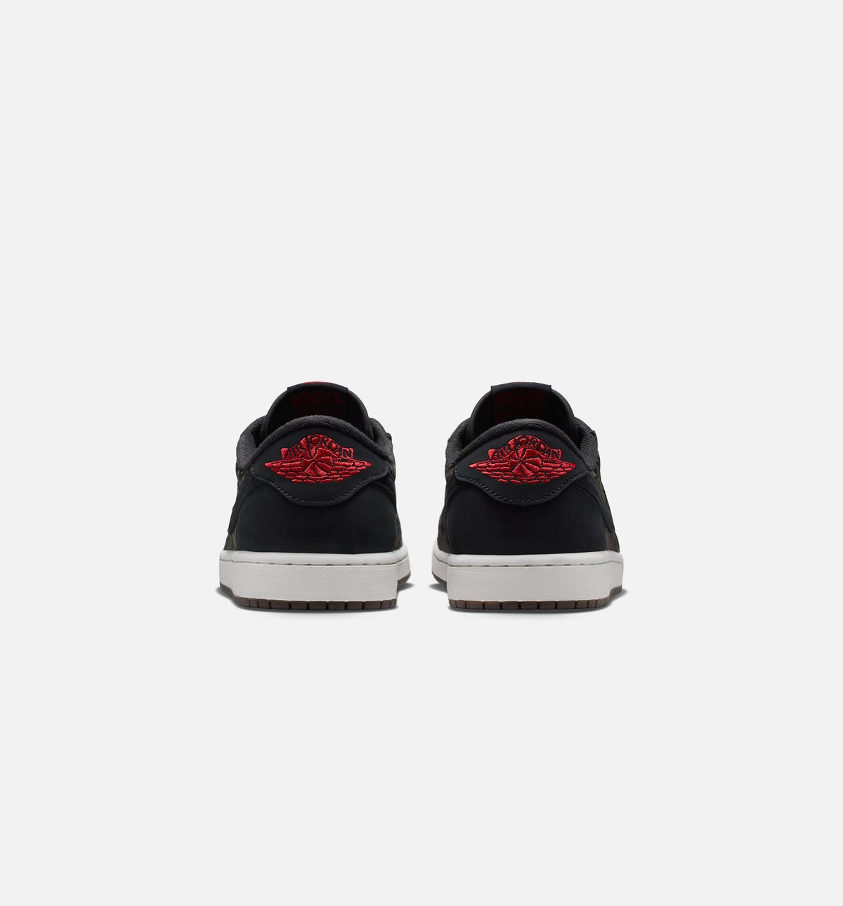 Air Jordan 1 Retro Low OG Black/Varsity Red Men's Low-Top Lifestyle Shoes