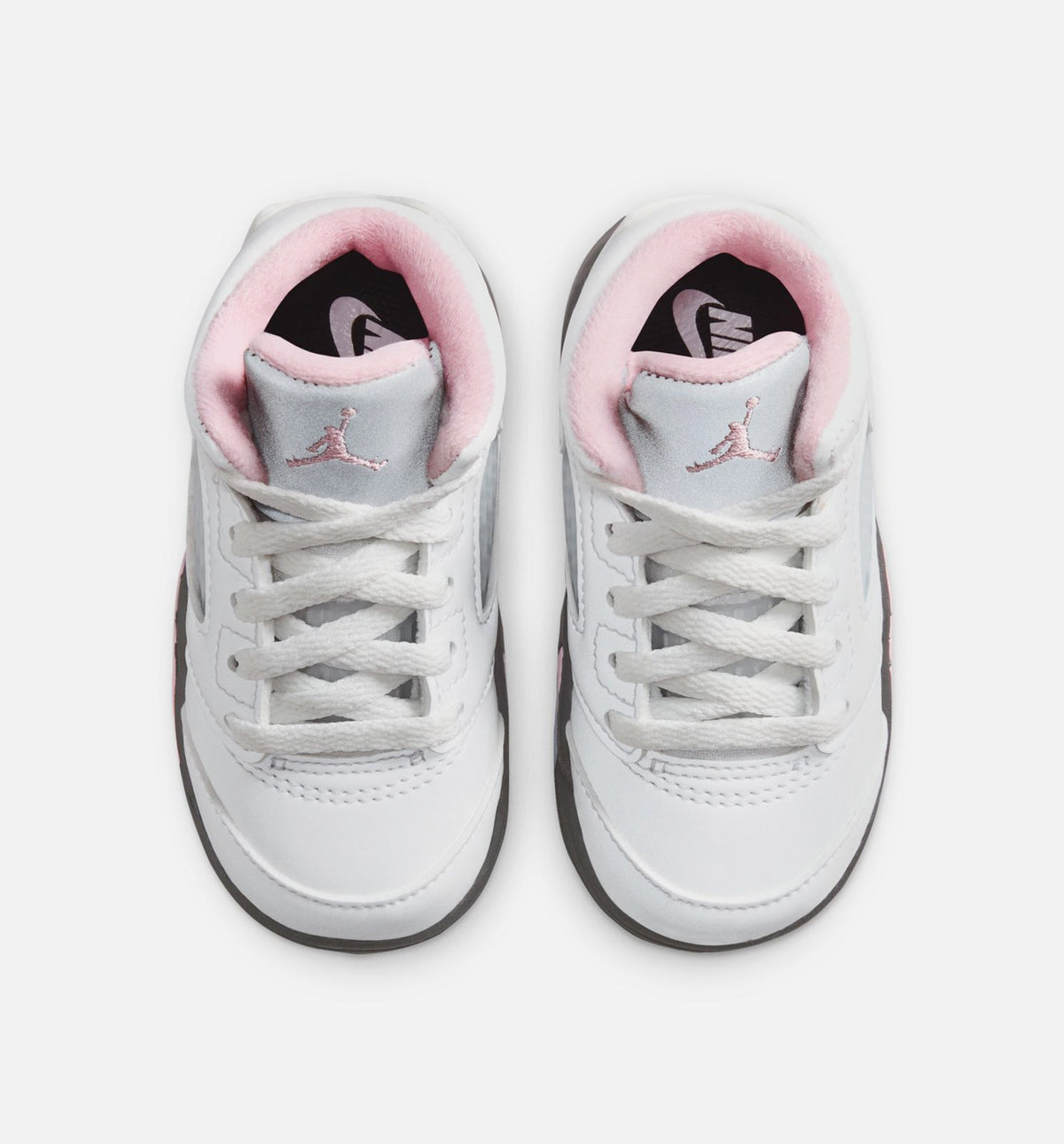 Air Jordan 5 Retro Medium Soft Pink | Infant/Toddler Lifestyle Shoe | White/Black/Soft Pink