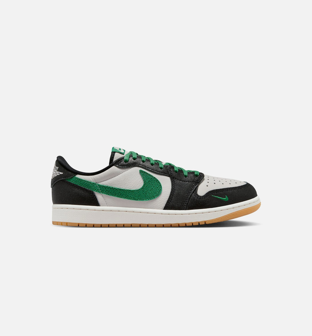 Air Jordan 1 Retro Low OG Mens Lifestyle Shoe - Phantom/Pine Green/Black