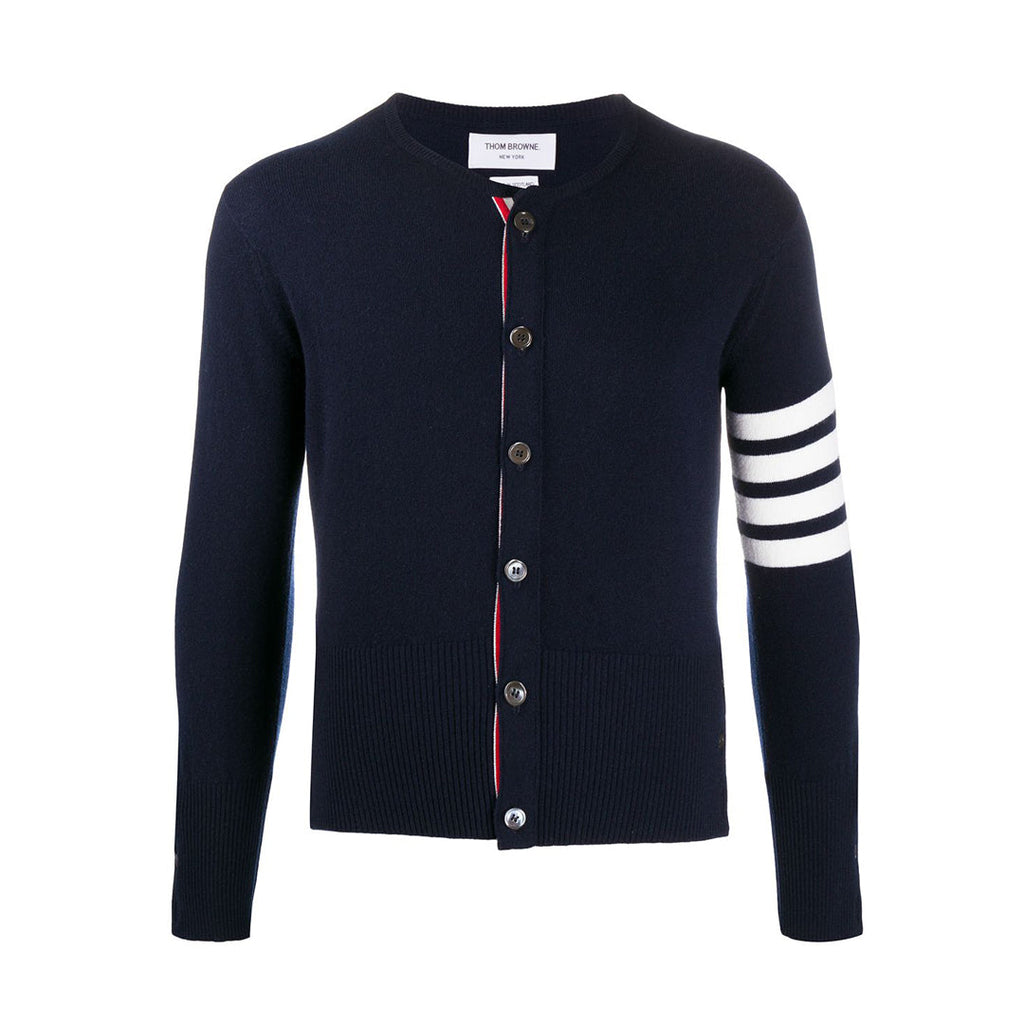 Men's Round neck Cardigan | Thom Browne