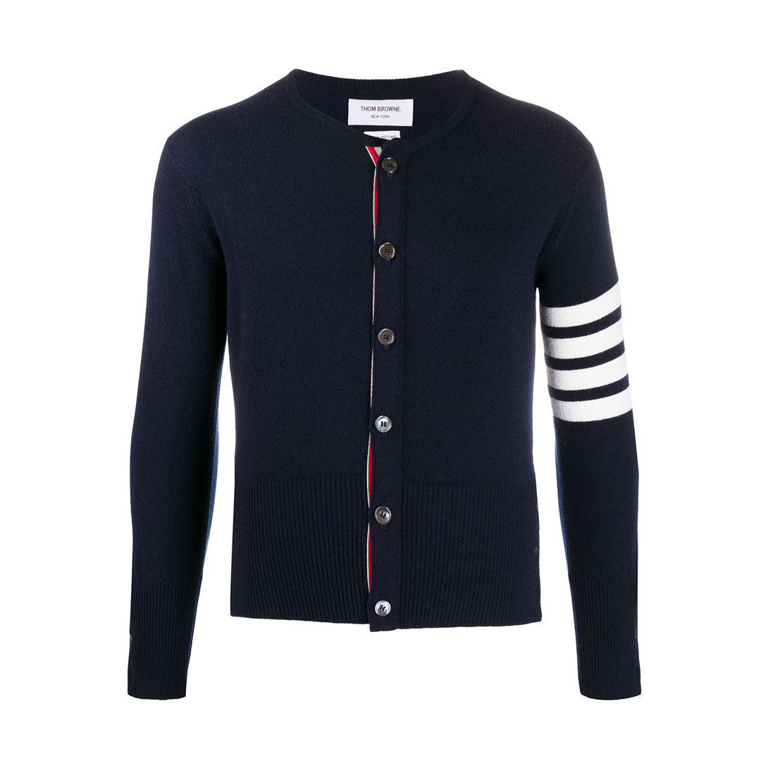 Men's Round neck Cardigan | Thom Browne