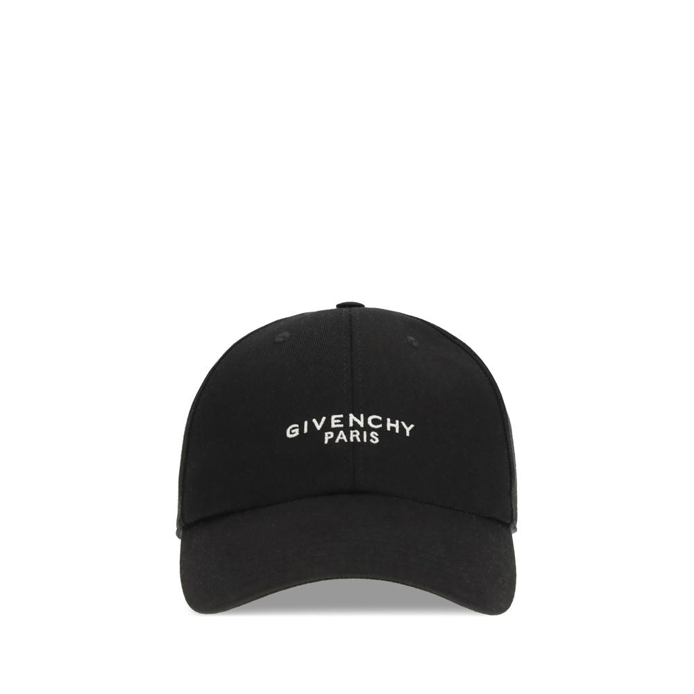 Givenchy Black Cotton Baseball Cap