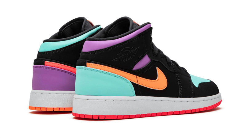 Air Jordan 1 Mid GS 'Candy' – Multi-Color Pastel AJ1 Mid with Bold Candy-Inspired Palette & Playful Energy