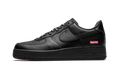 Supreme x Nike Air Force 1 Low 'Mini Box Logo' – CU9225-001 | Black AF1 Low with Supreme Box Logo Detailing