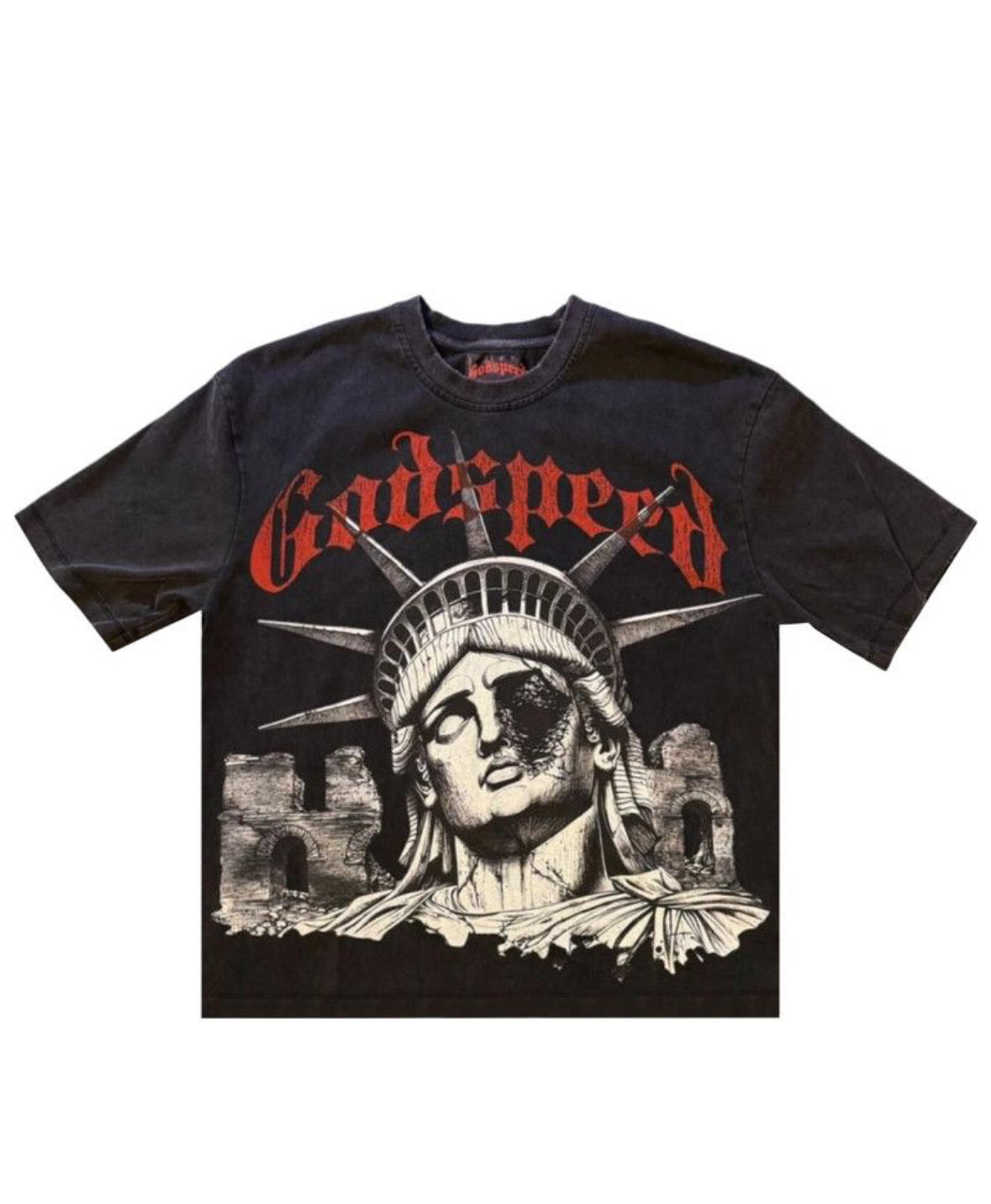 Godspeed R.O.M.E.T T-Shirt Black Wash