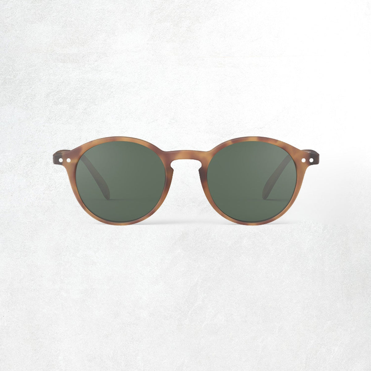 Izipizi Sun Glasses #D: Havane Green Lenses