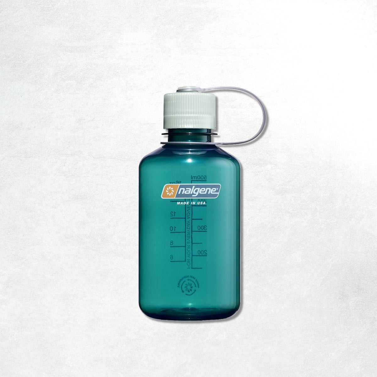 Nalgene 0.5L Narrow Mouth Tritan Sustain Water Bottle: Trout Green