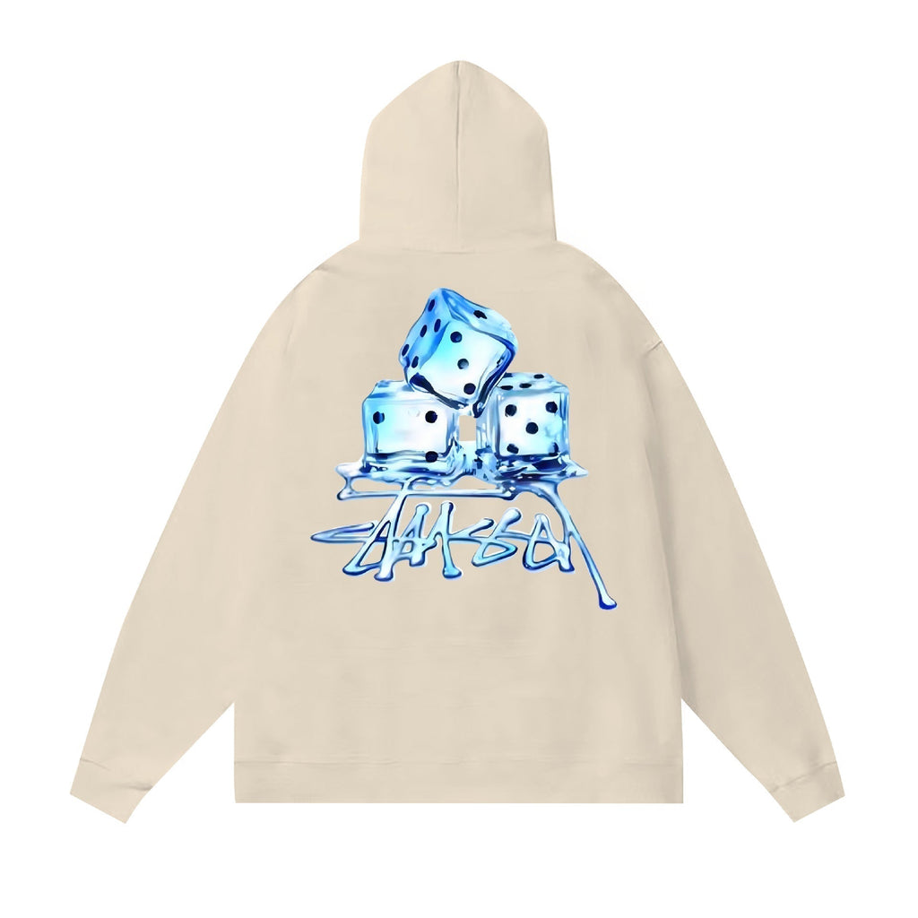 Stussy Hoodie Fall/Winter Fleece Hooded Sweater