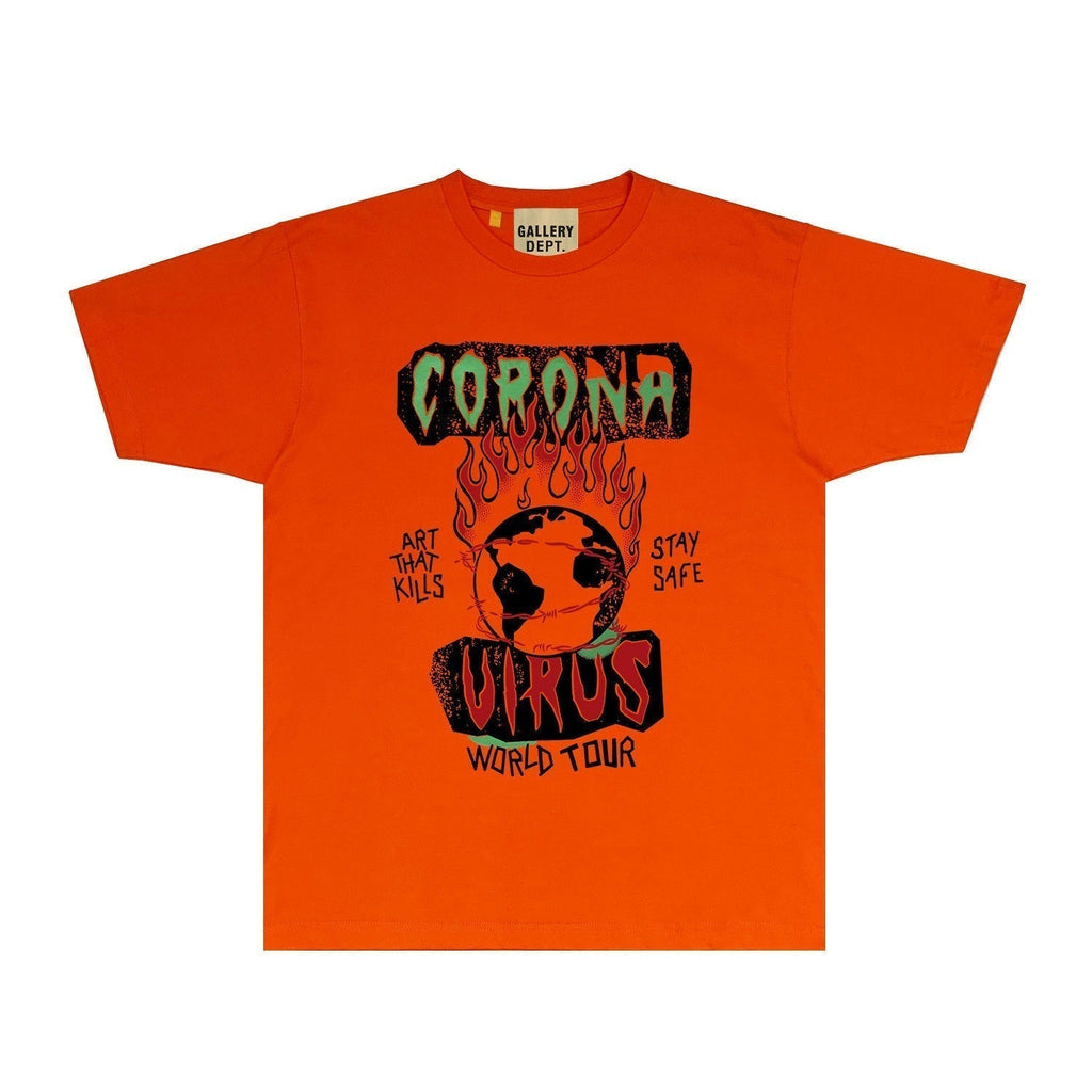 Gallery Dept T Shirts European And American Tee Shirt Short Sleeve T-Shirt Blouse
