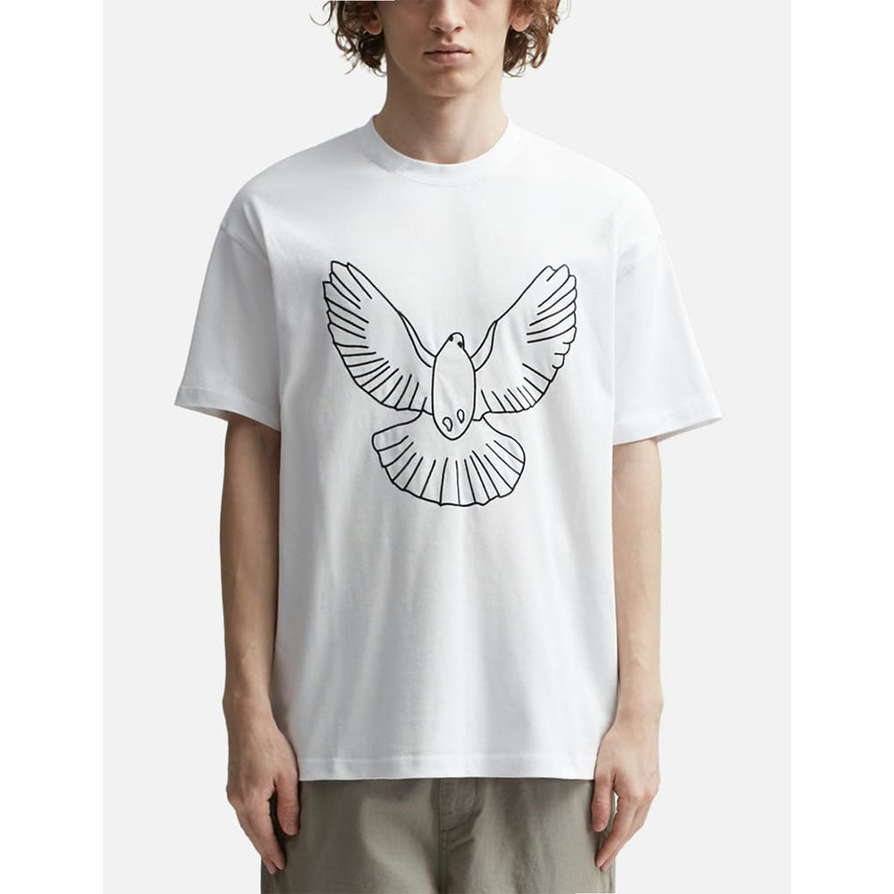 2026 New Denim Tears Print Loose Crewneck Unisex Casual T-Shirt