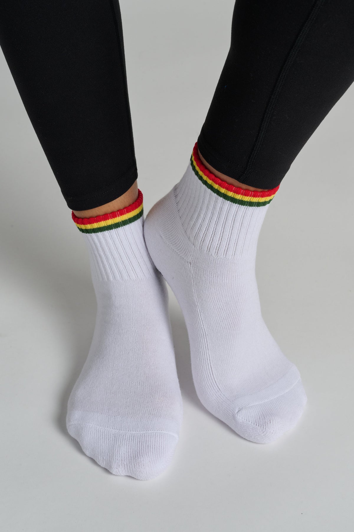 Black History Month Quarter Cut Sock