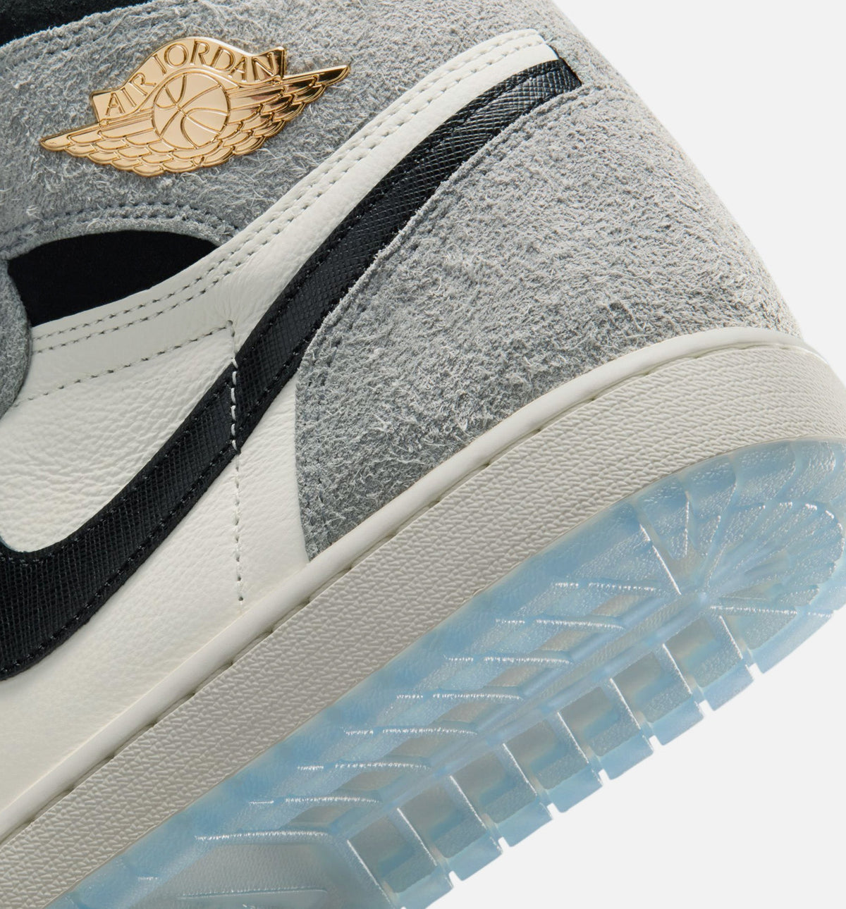 Air Jordan 1 Retro High OG Mens Lifestyle Shoe - Cool Grey/Black/Sail/Game Royal