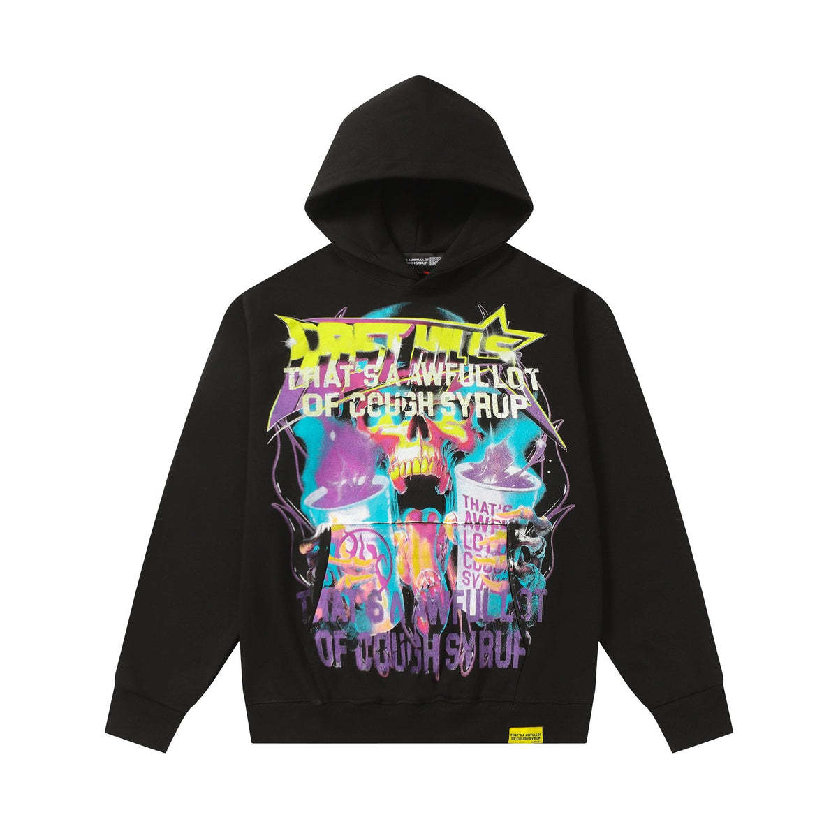 THAT'S A AWFUL LOT OF COUGH SYRUP Rising Star Graphic Hoodie