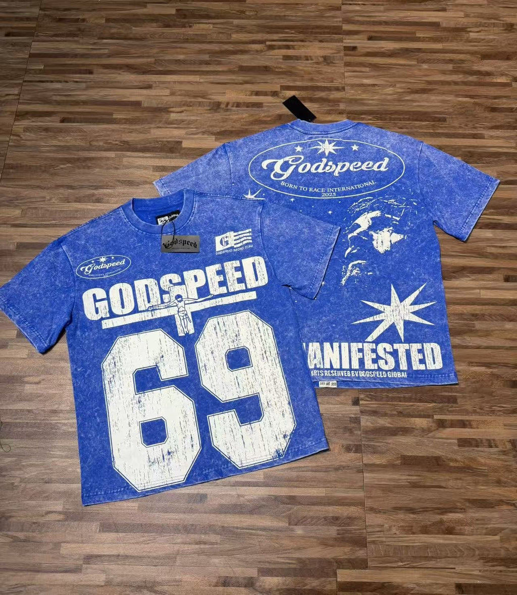 Godspeed Born to Race Graphic T-Shirt