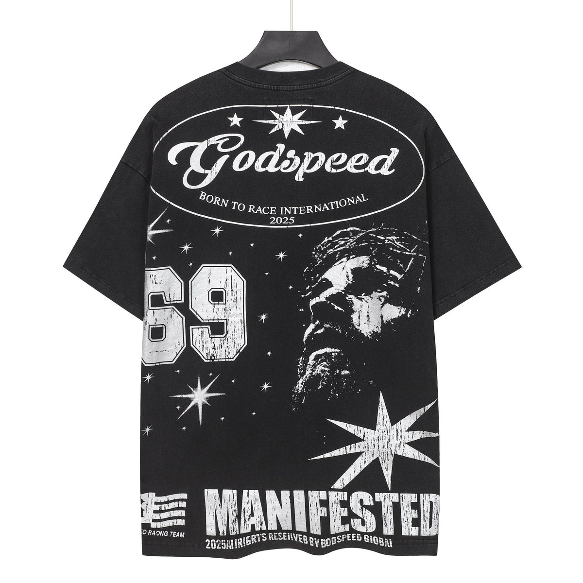 Godspeed Born to Race Graphic T-Shirt