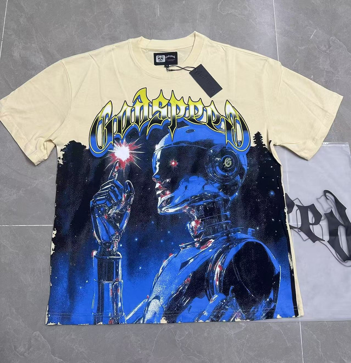 Godspeed Robot Graphic T-Shirt