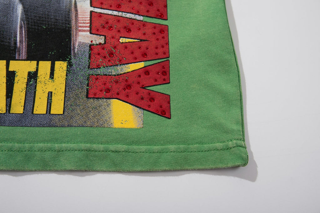 MAJESTIK Racing Graphic T-Shirt - Green