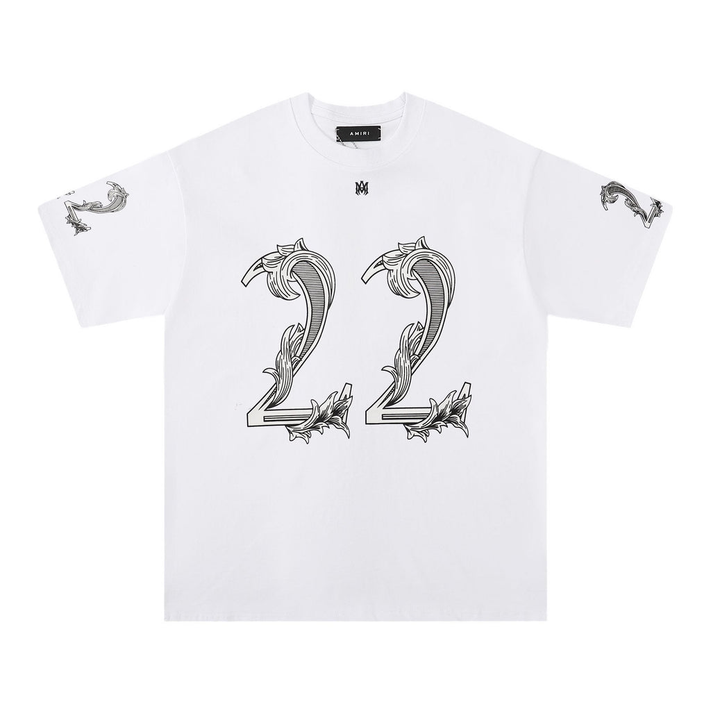 AMIRI Number Graphic Short-Sleeve T-Shirt