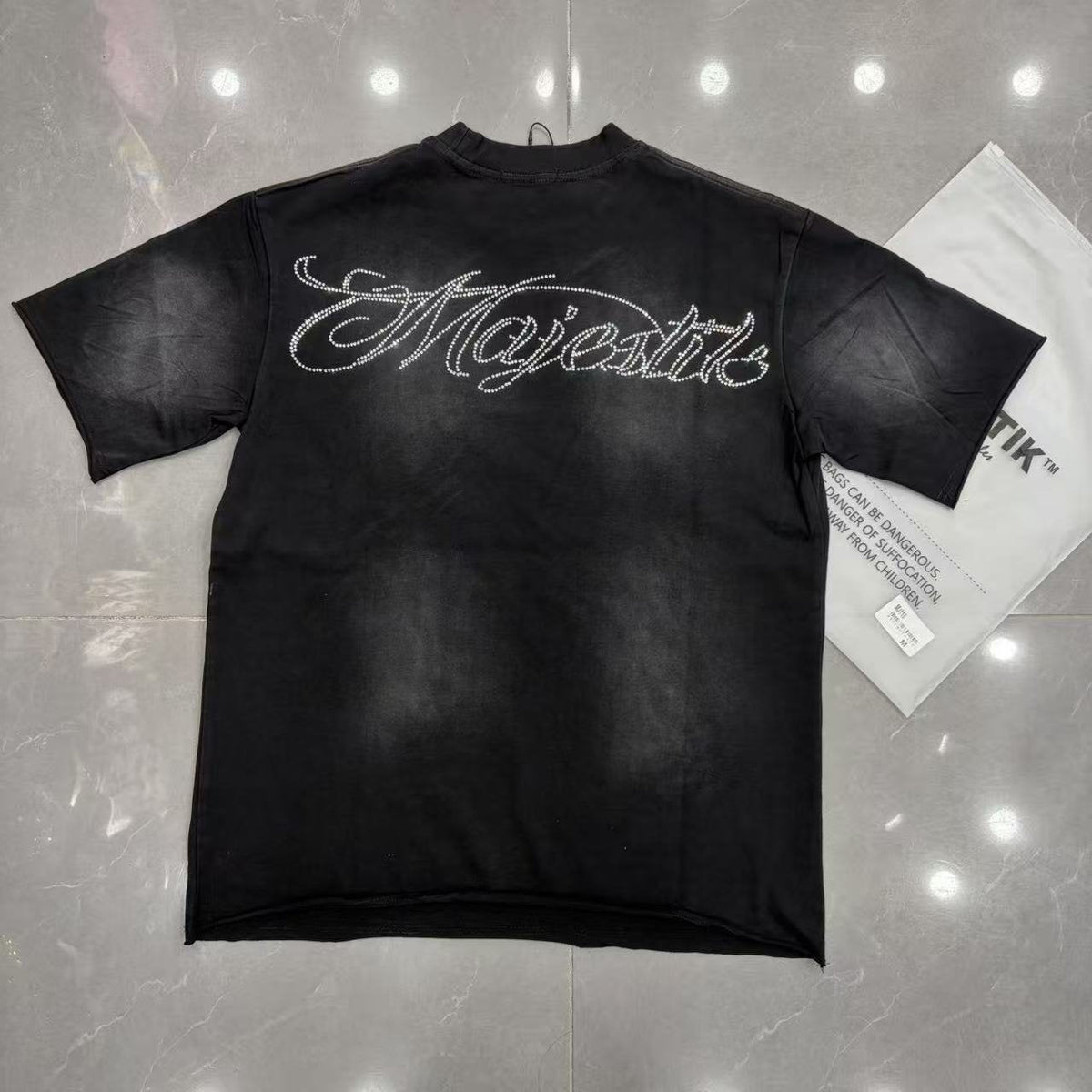 MAJESTIK Football Graphic T-Shirt