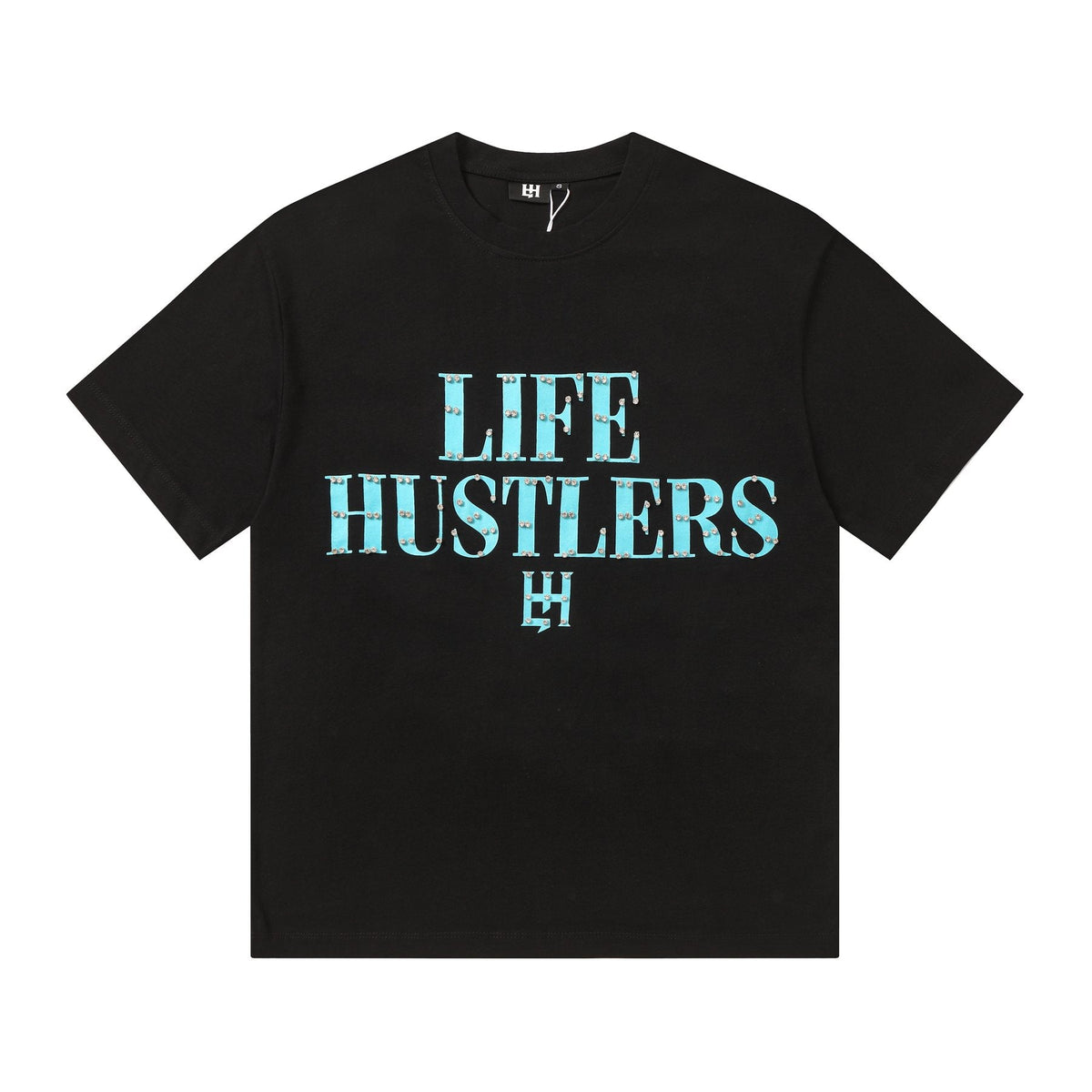 Life Hustlere Blue HH Graphic T-Shirt