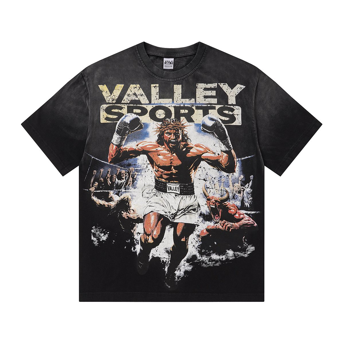 VALLEY Boxing Before Death Graphic T-Shirt