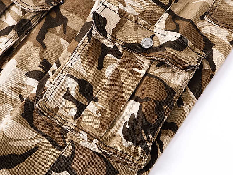 Purple Brand Tan Camo Cargo Pants