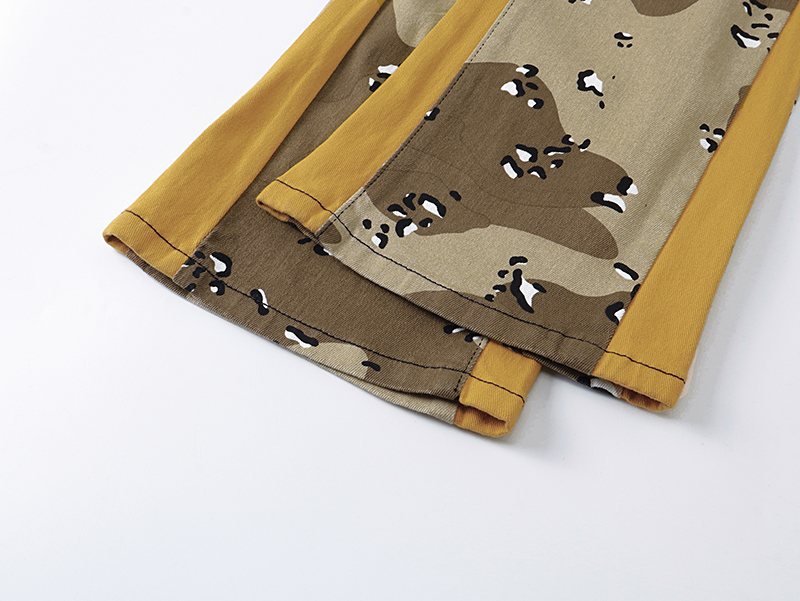 VALABASAS Tan Camo Cargo Pants