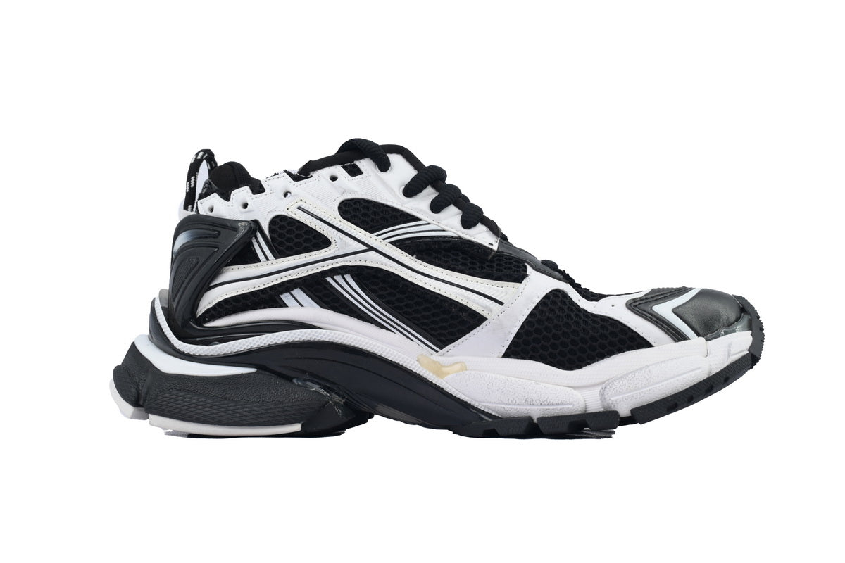 Balenciaga Runner Sneaker White Black 772774 W3RMU 9010