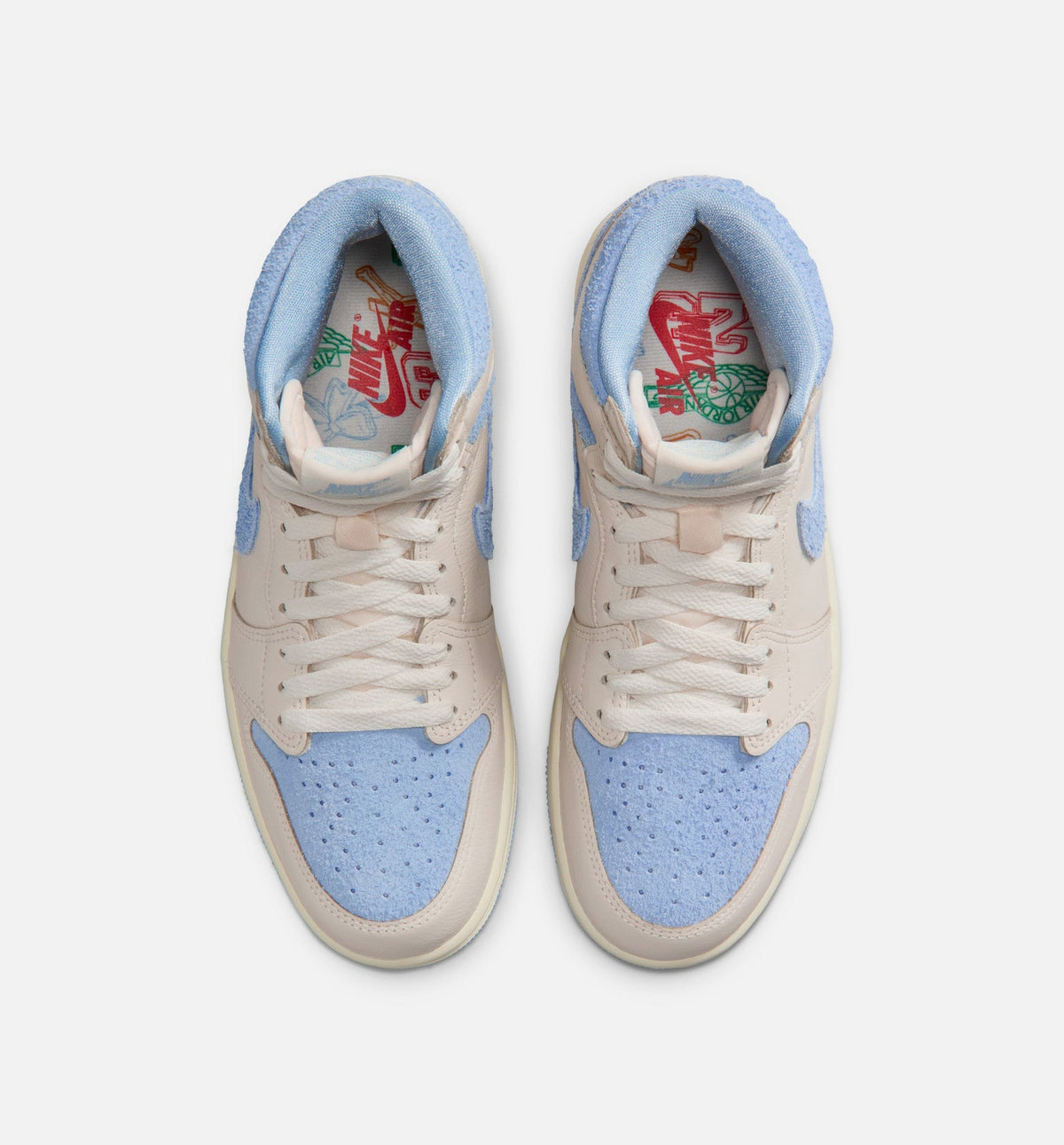 Air Jordan 1 Retro High OG Women's Sneakers | Pale Ivory/Psychic Blue/Coconut Milk