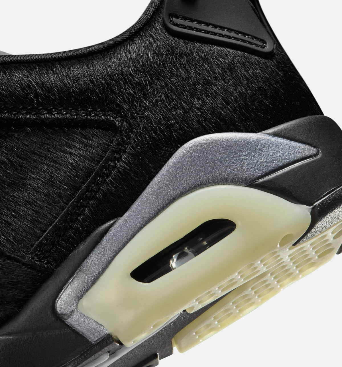 Air Jordan 6 Retro Low Blackout Women's Shoe - Triple Black