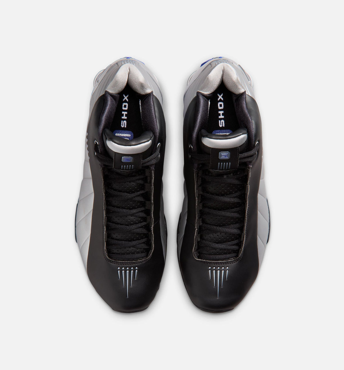 Nike Shox BB4 OG Men's Shoes - Black/Silver/Blue