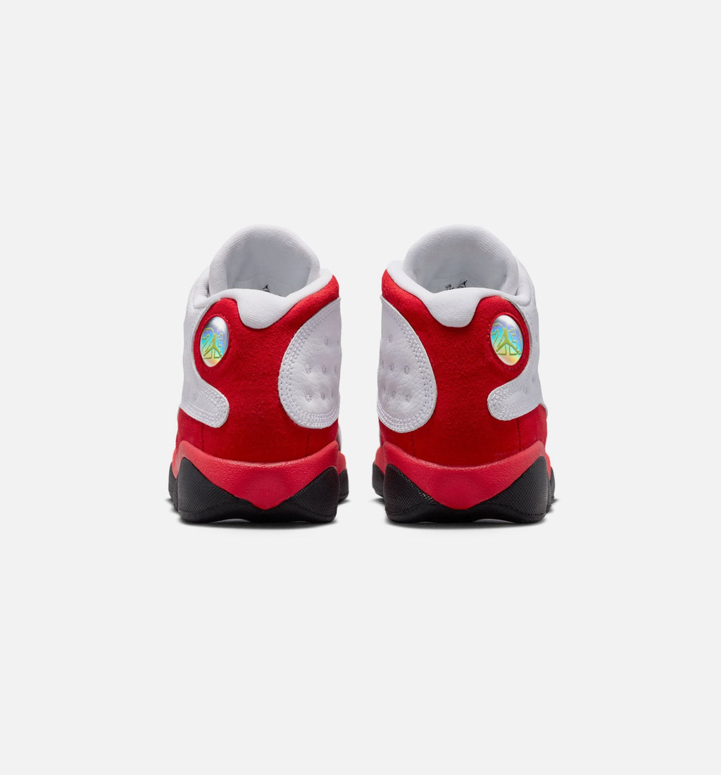 Air Jordan 13 Retro "White and University Red" Little Kids' Shoe – White/Black/True Red