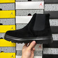 UGG Chelsea Boot – Suede Pull-On Ankle Boot with Black UGGplush Lining, Tonal Elastic Gusset & UGG Radial Outsole in Black