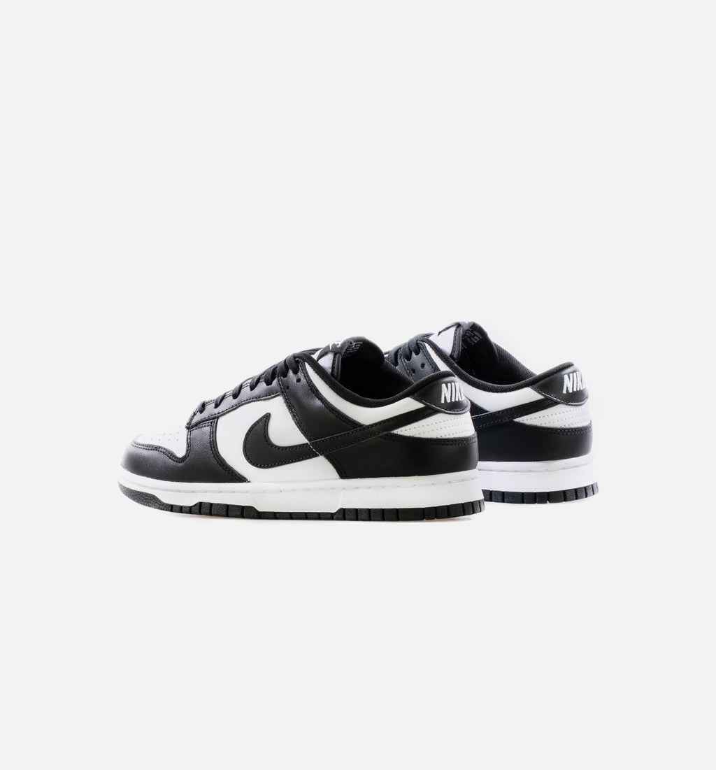Dunk Low Men's Sneakers - Black / White