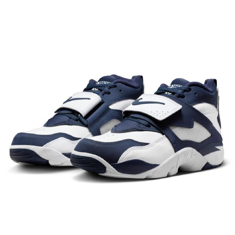 Men's Nike Air Diamond Turf White/College Navy (FZ8224 101)