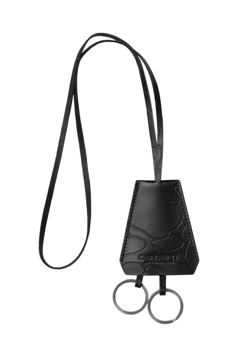CARHARTT WIP CAMO DUCK KEY BELL Black / black