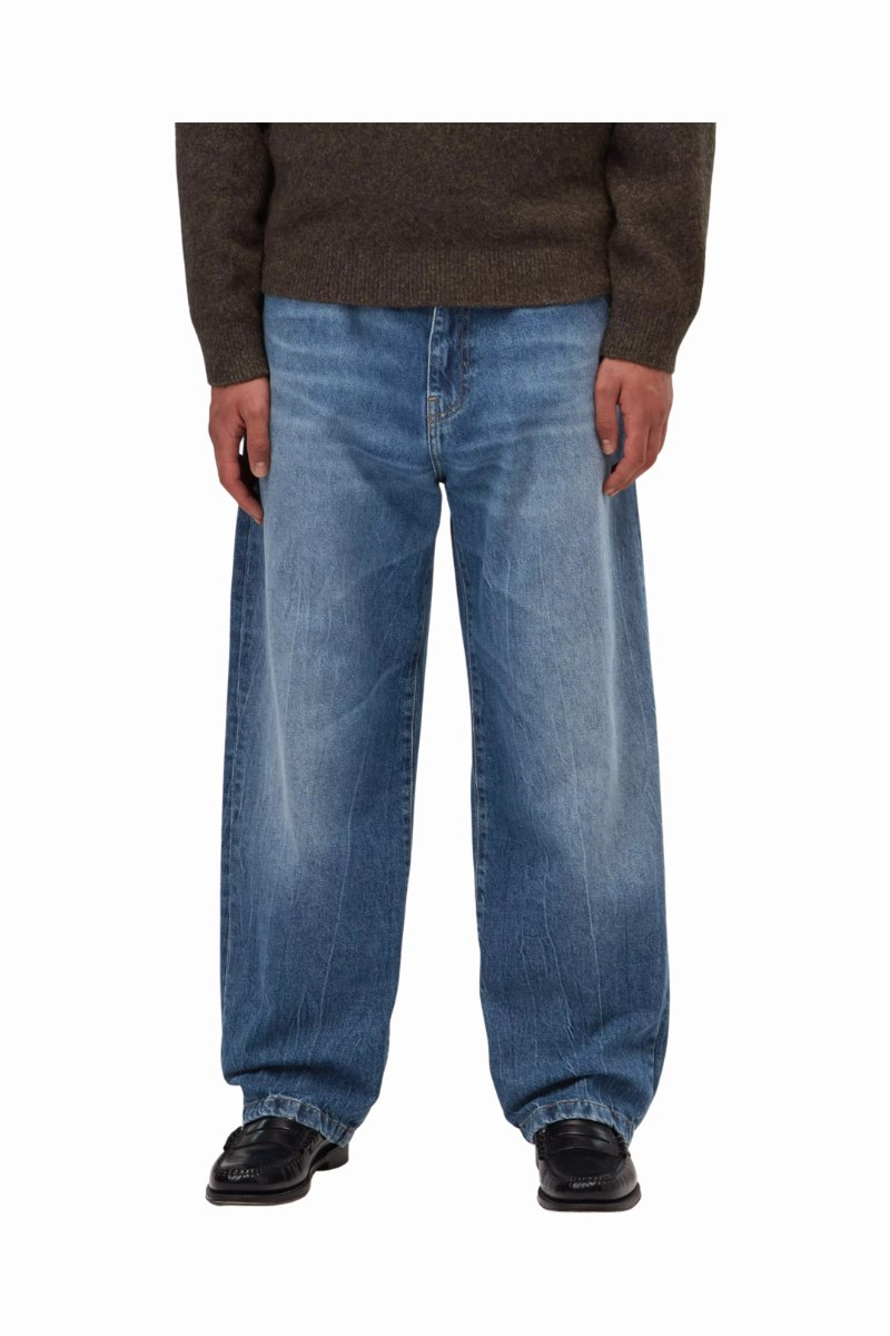 CARHARTT WIP LANDON PANT Blue Marble Used Wash